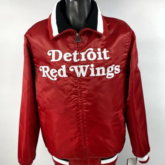 STARTER NHL Detroit Red Wings ジャケット ブルゾン Shop Vintage Starter NHL Detroit Red Wings Hockey Jersey Size XL